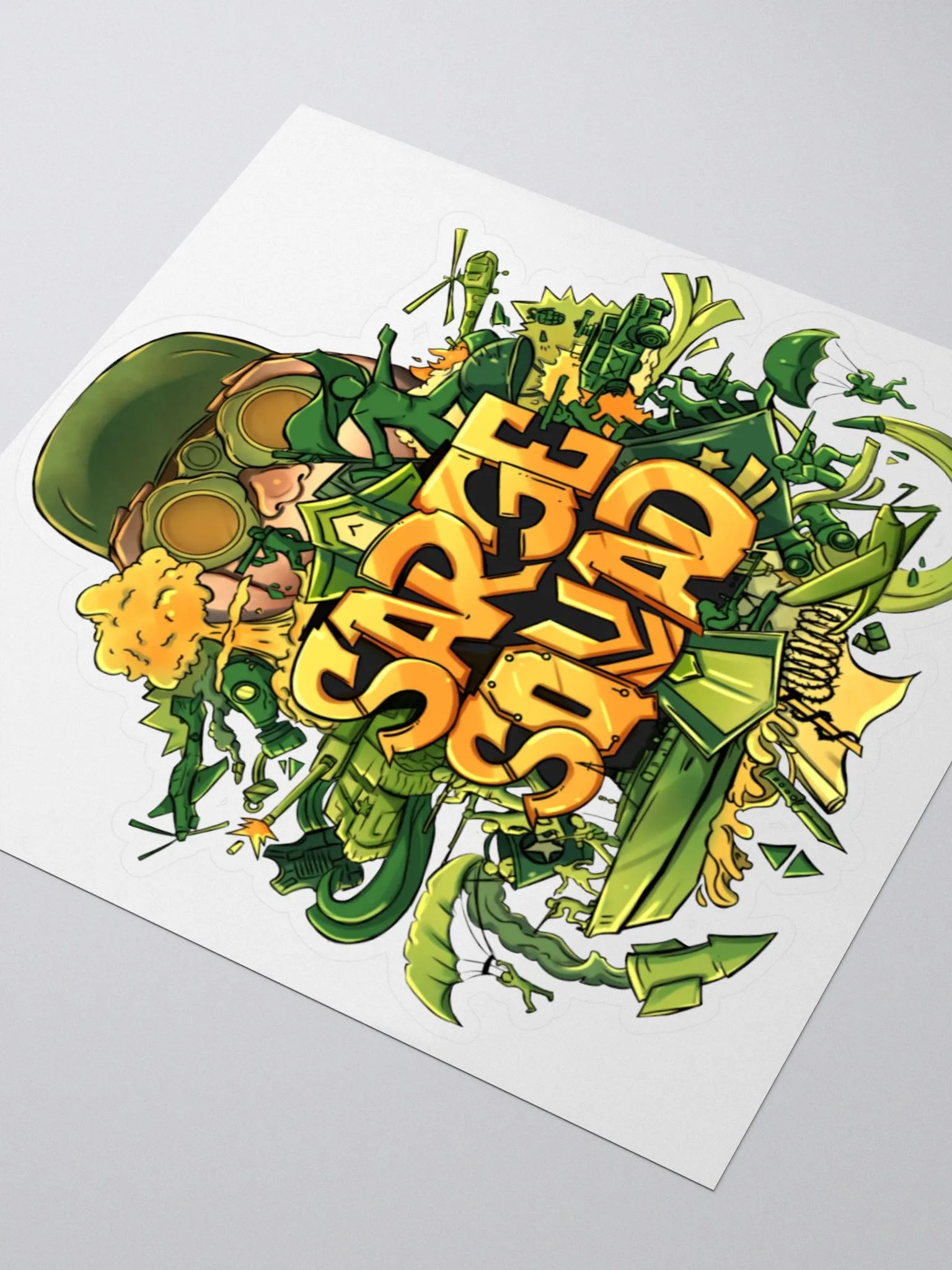 SARGE SQUAD STICKERS product image (3)