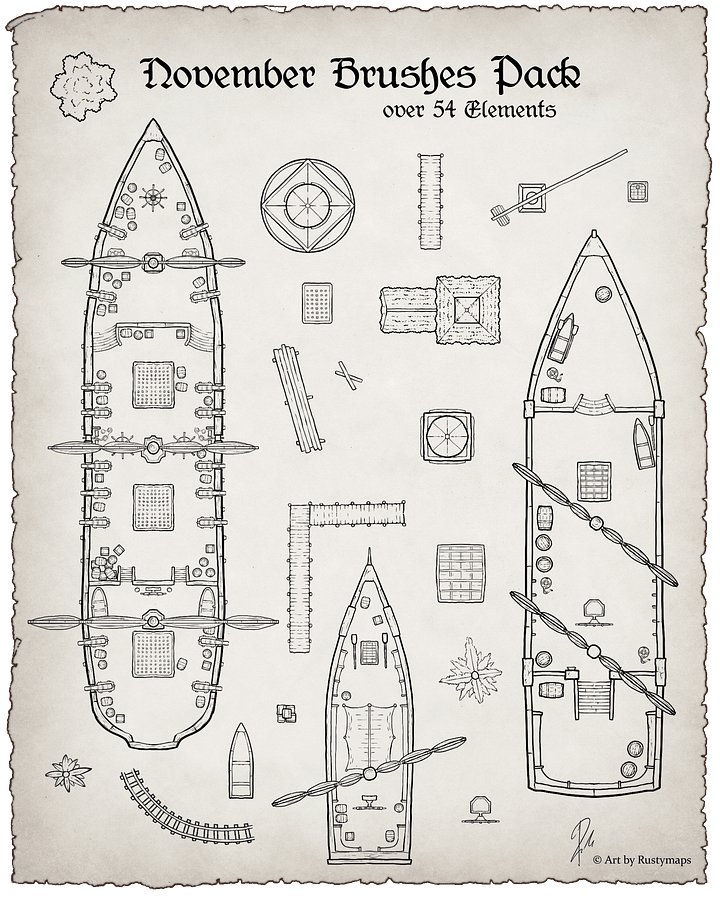 Map maker - Brush final bundle Pack product image (2)