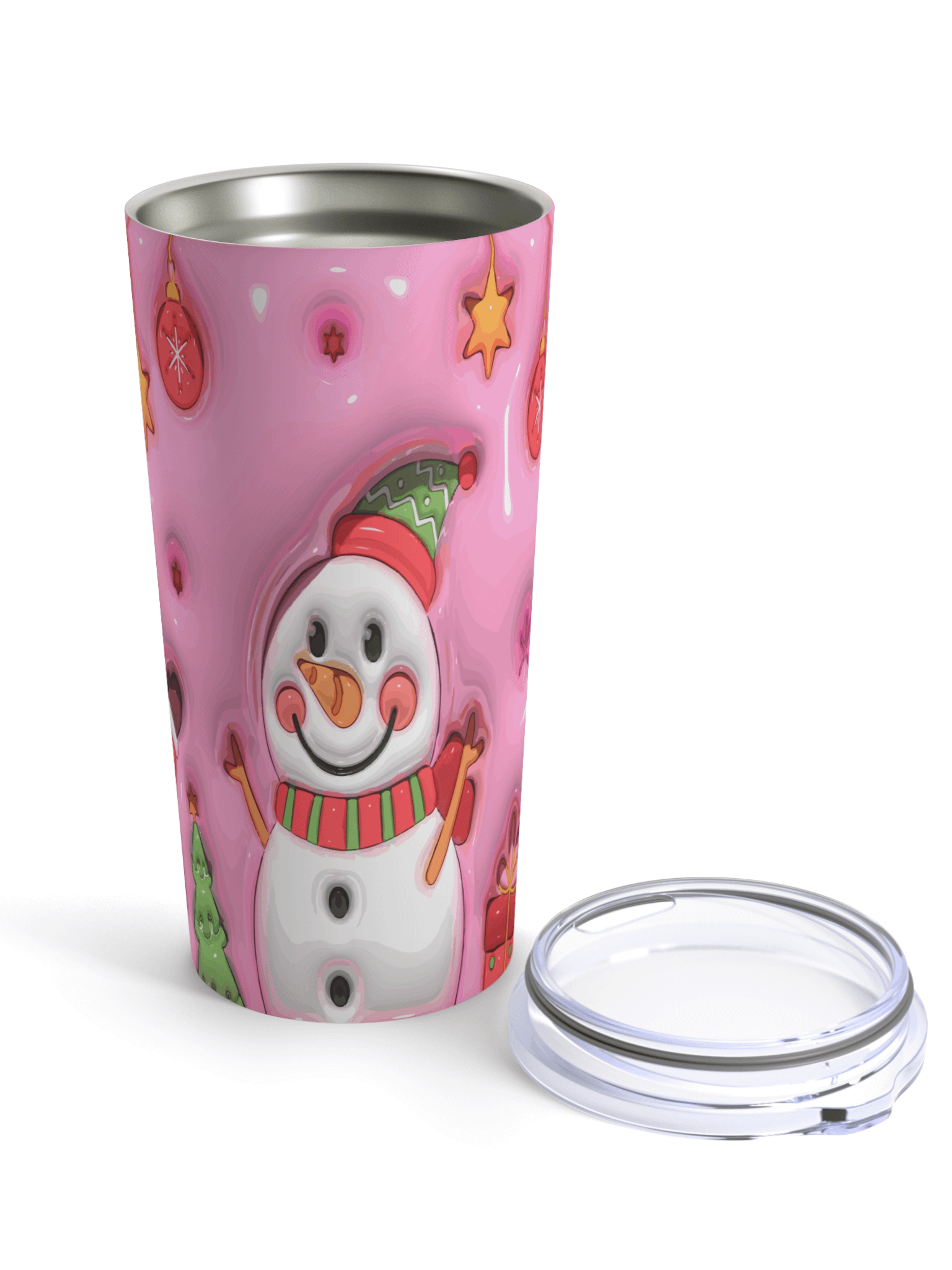Pinkmallow Christmas Stainless Steel Tumbler product image (6)