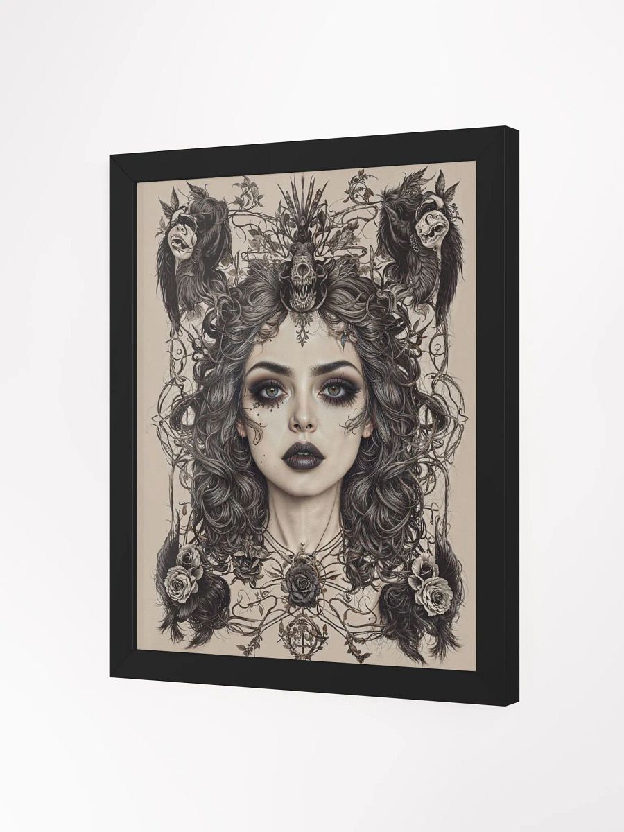 Gothic Femme Fatale Framed Print product image (10)