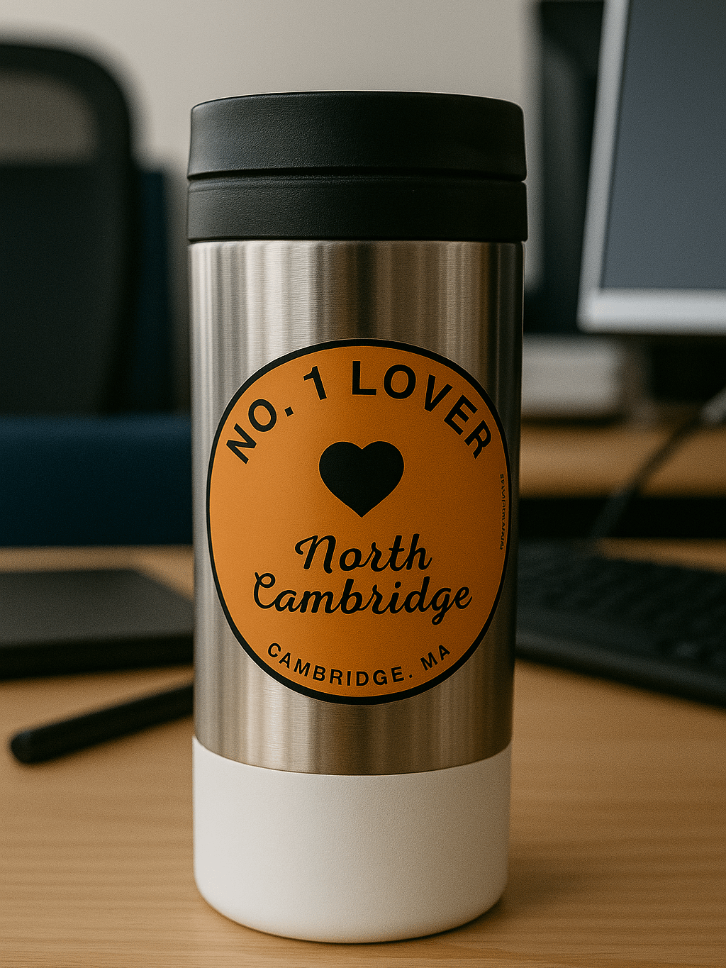 North Cambridge No. 1 Lover Sticker (End of the Line, Top of the Vibe) product image (1)