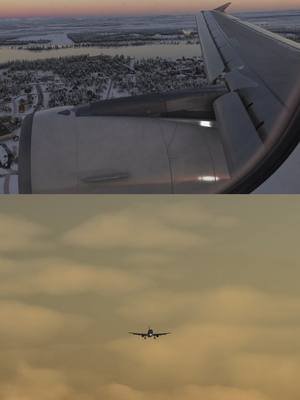 Never too early for Christmas Ops #planespotting #airbus #planelover #plane #landing #fyp #msfs #msfs2024 #christmas #winter #snow