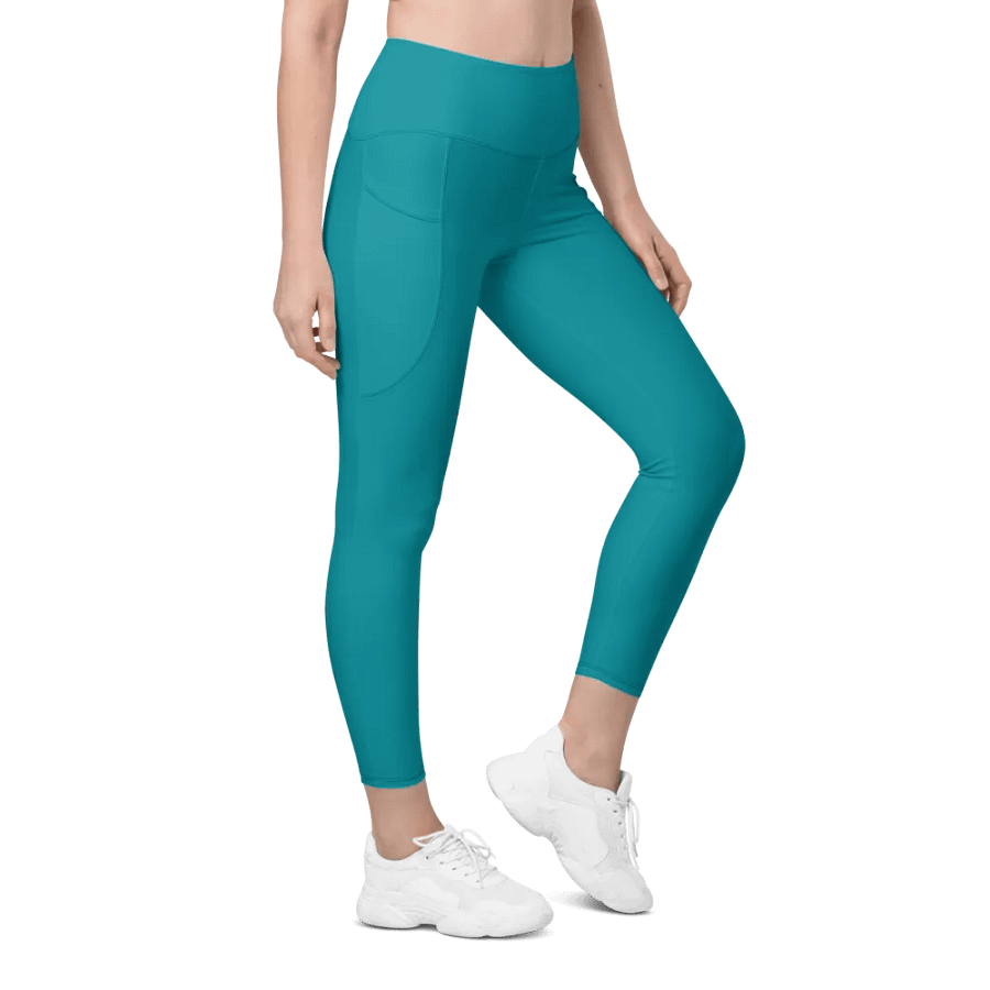 Aqua Stream Leggings w Pockets product image (7)