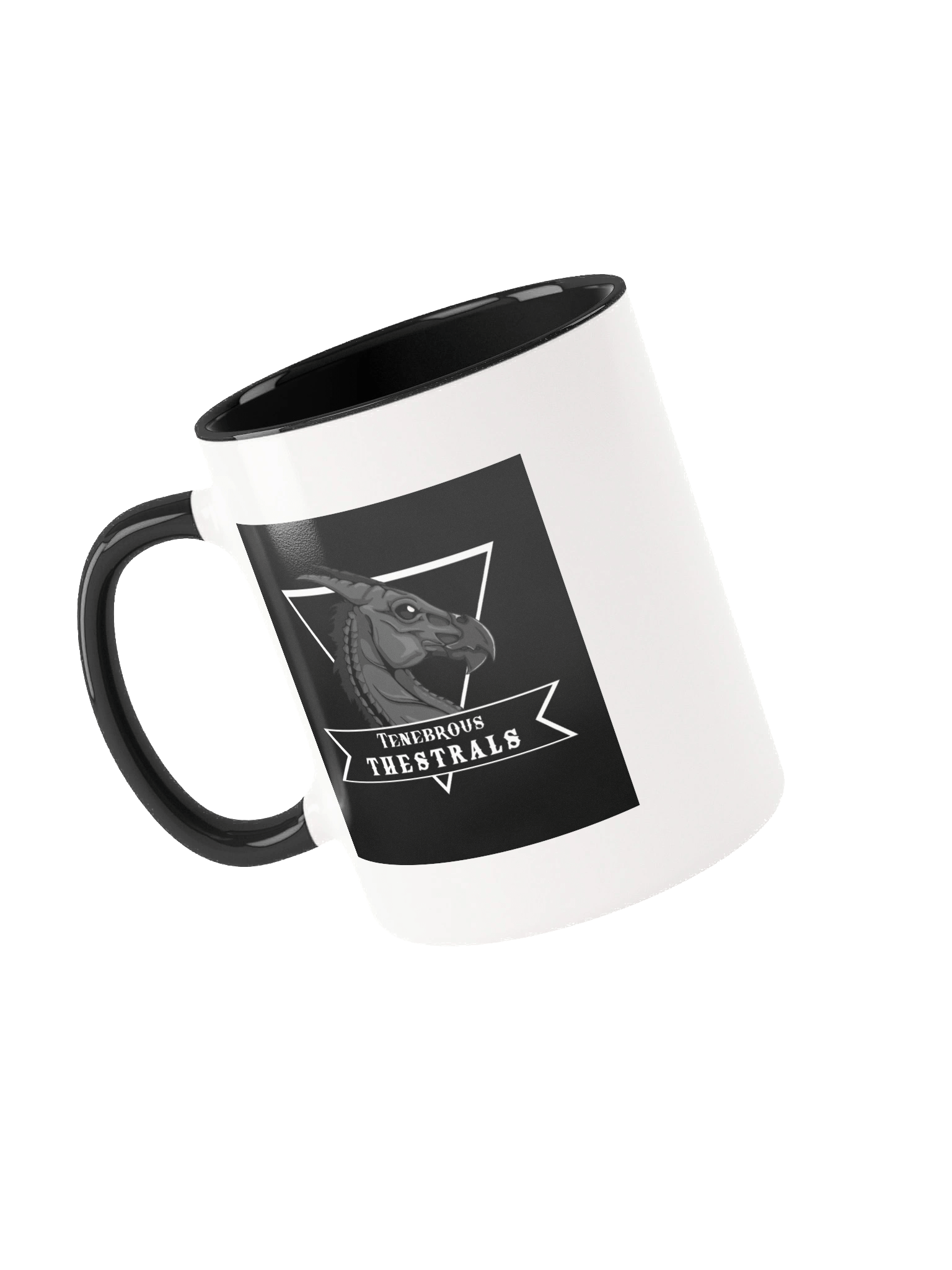 Tenebrous Thestrals Team Ceramic Mug with Color Inside product image (5)