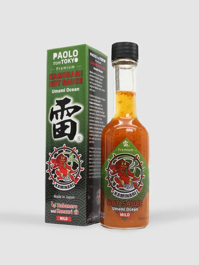 Paolo fromTOKYO Premium Kaminari Hot Sauce - Umami Ocean product image (1)