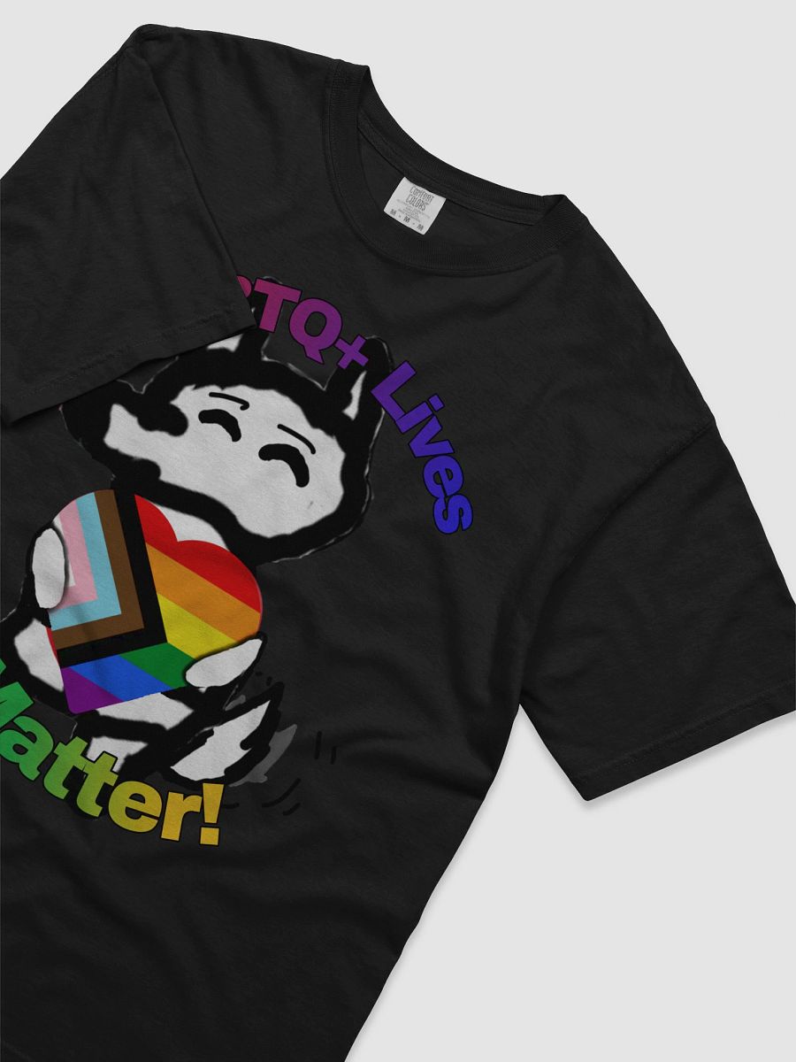 LGBTQ+ Lives Matter heavyweight T-Shirt product image (19)