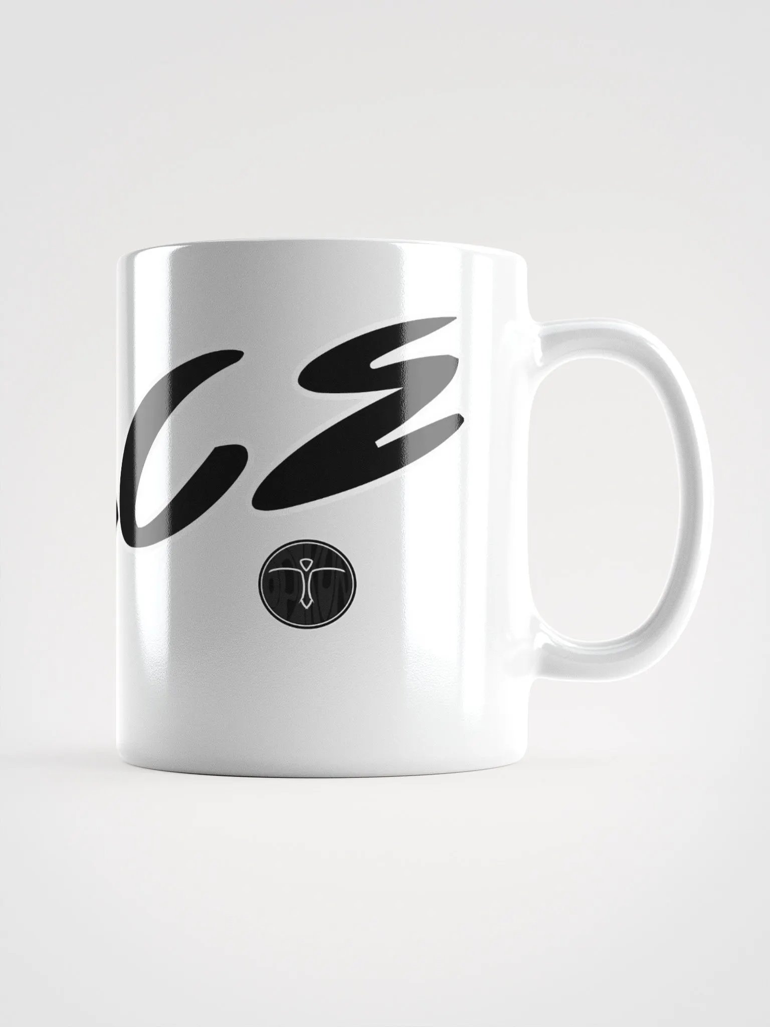 Peace - Keep It Simple - White Glossy Mug product image (2)