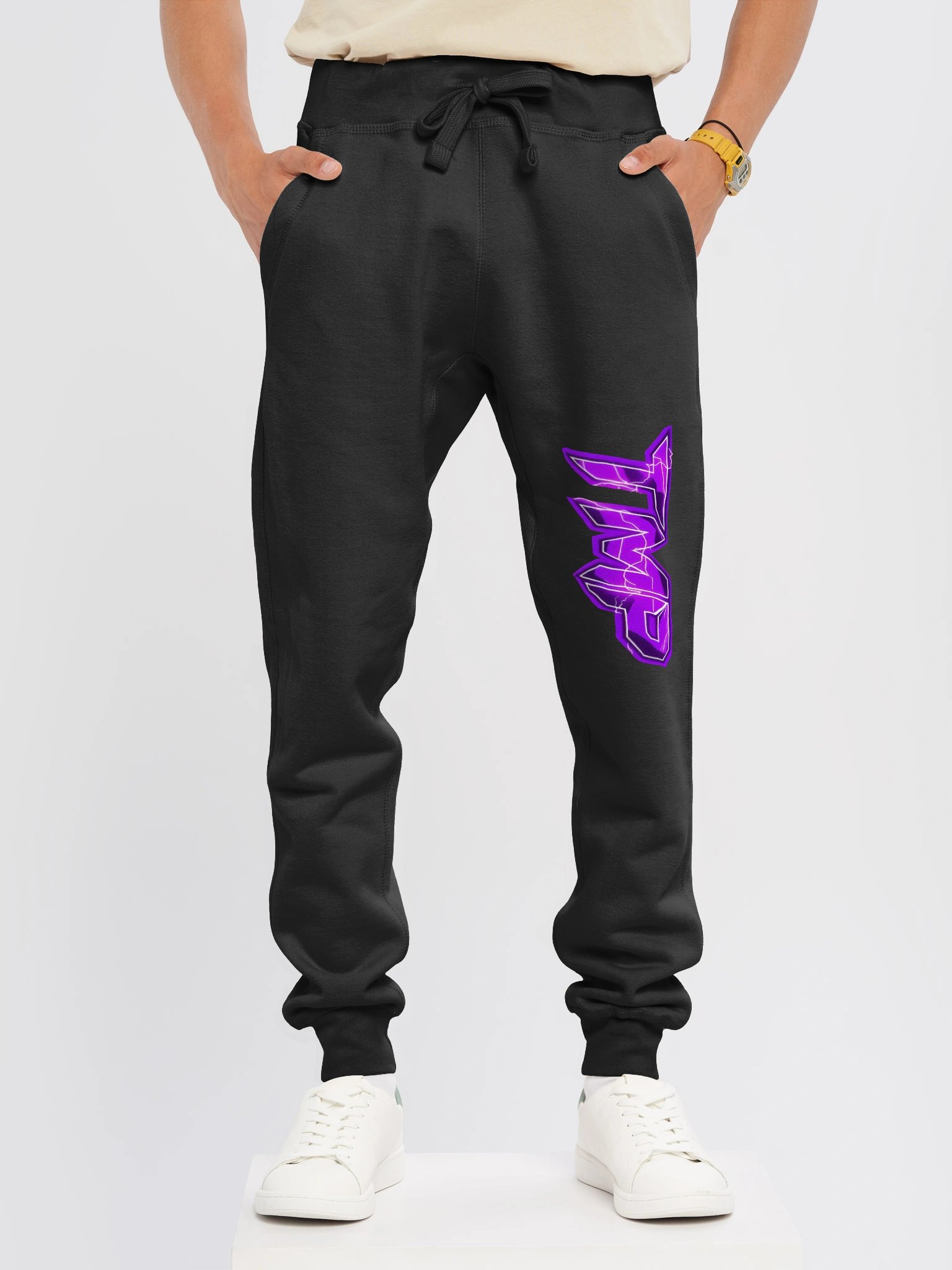 Electric Purple Lightning TMP Joggers product image (3)
