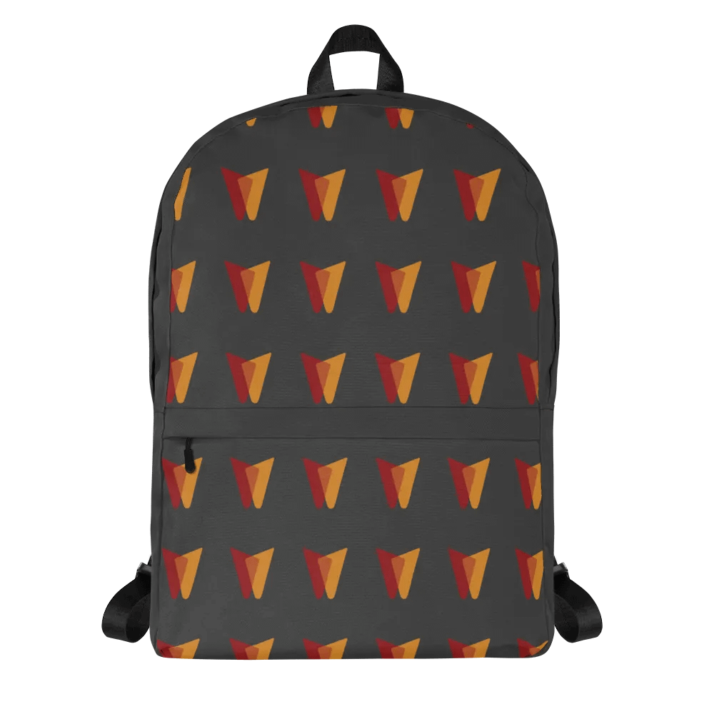 We Bodyboard Autumn Logo // Patterned Logo Backpack product image (3)