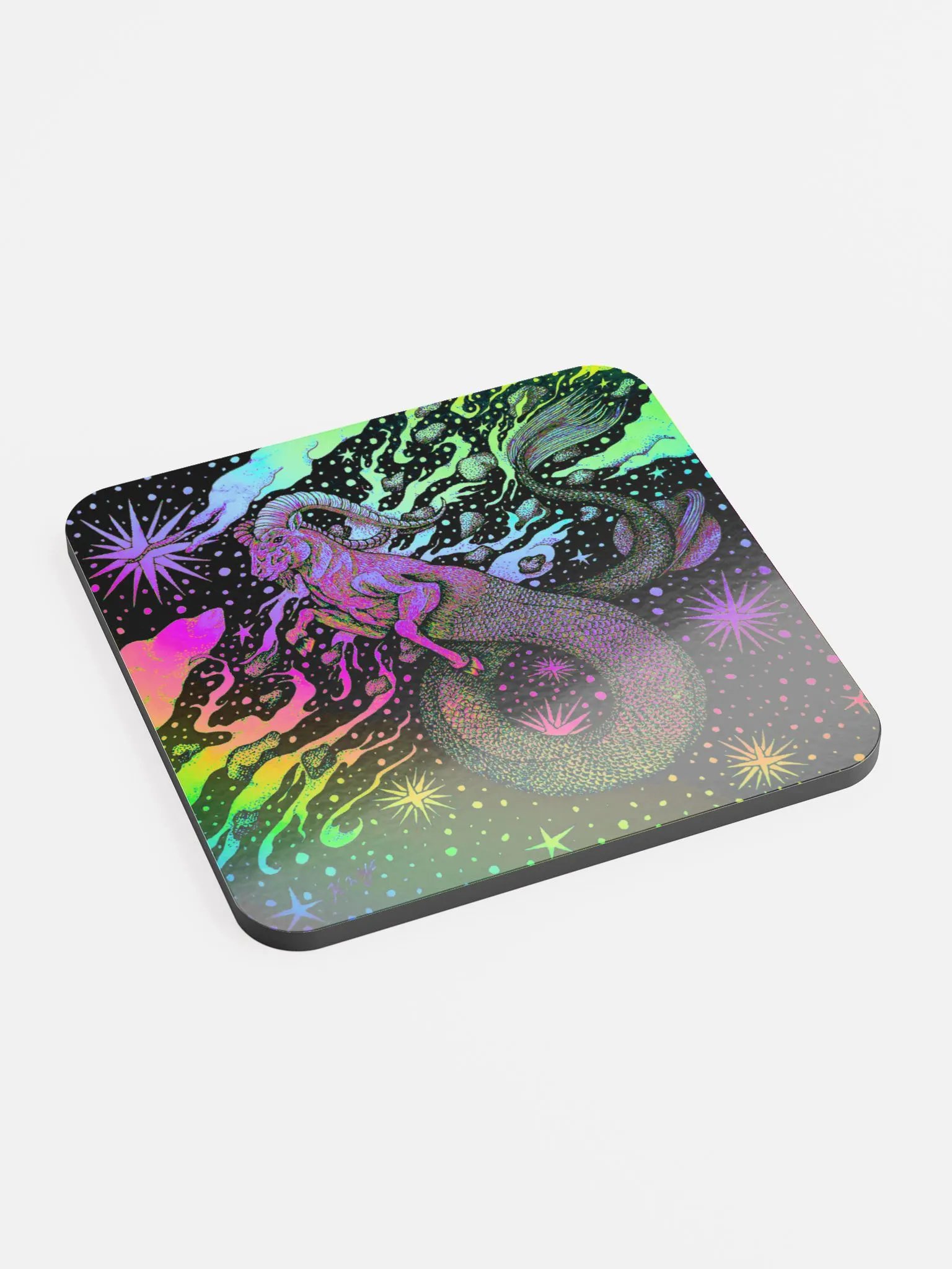 Limited edition Capricorn Zodiac coaster product image (2)