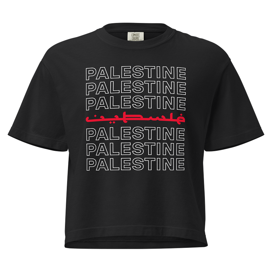 Palestine Women's Boxy T-shirt product image (1)
