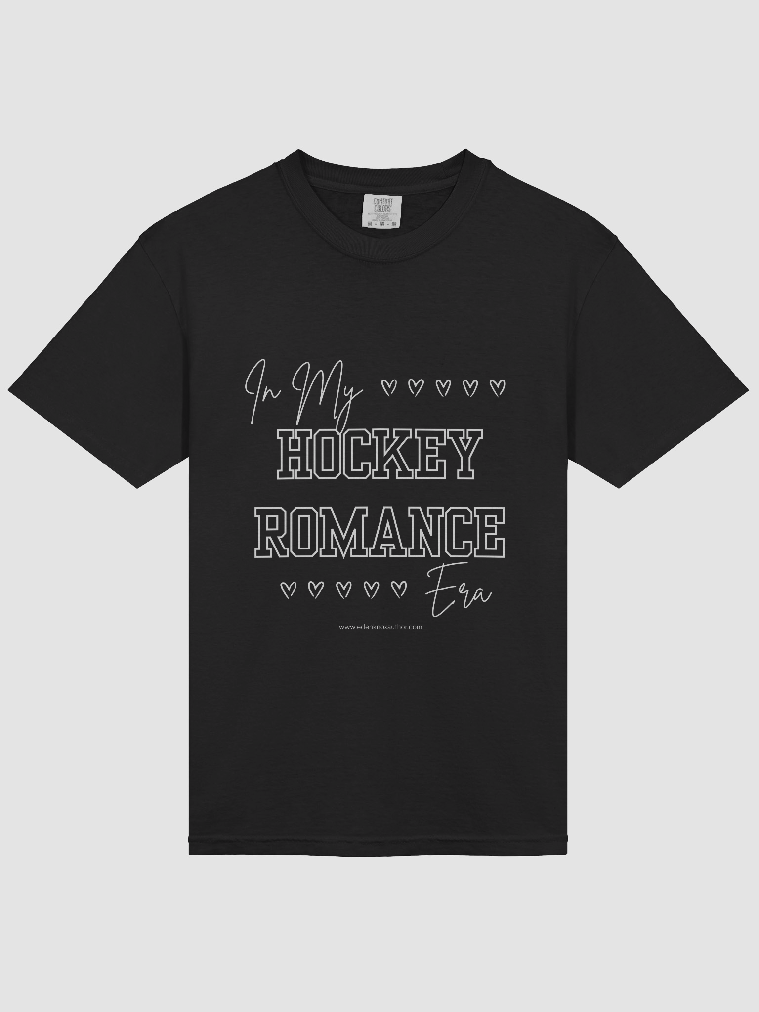 Hockey Romance Era Heart T-Shirt (Dark Mode) product image (29)