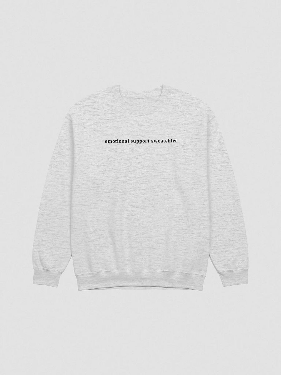 Emotional Support Sweatshirt | Embroidered Crewneck product image (19)