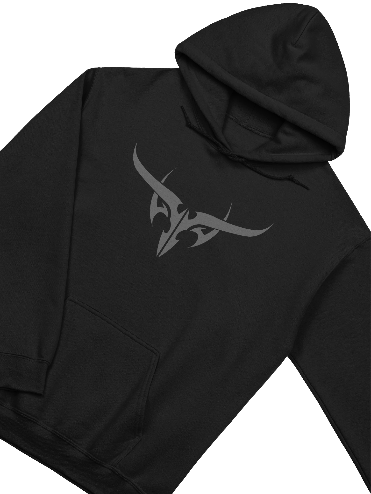 Tribal Skull Grey Hoodie product image (3)