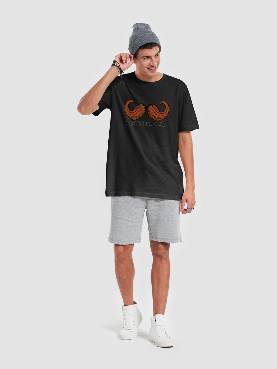 MUSTACHE RIDES TEE product image (71)