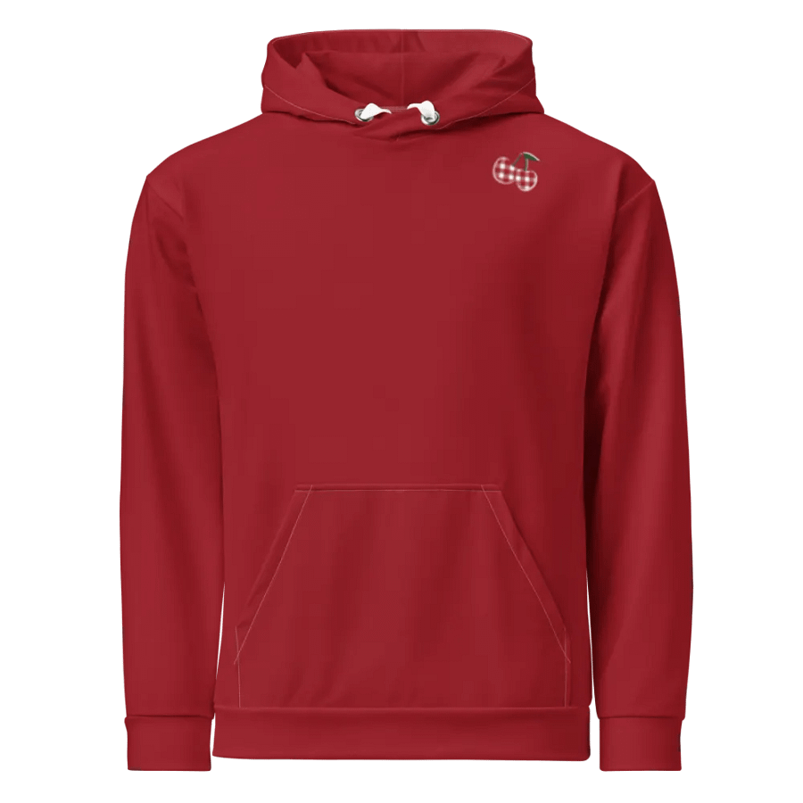 Red Gingham Cherry Hoodie product image (1)