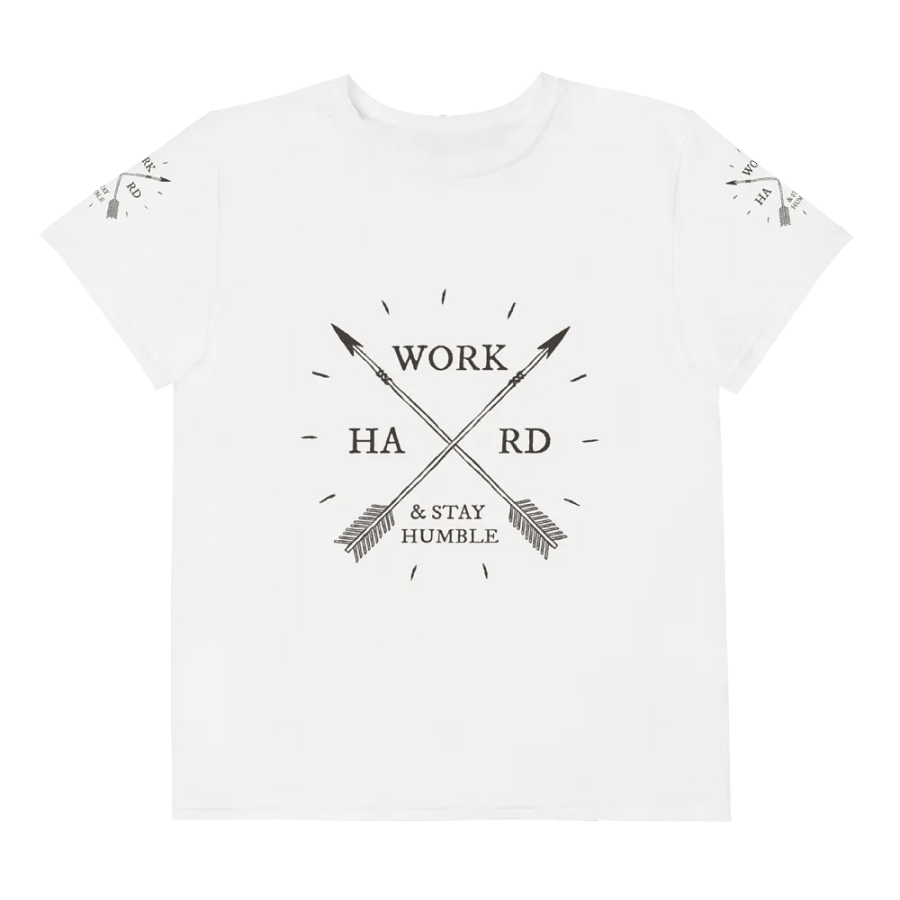 'Work Hard & Stay Humble' Work Ethic Youth T-Shirt product image (10)