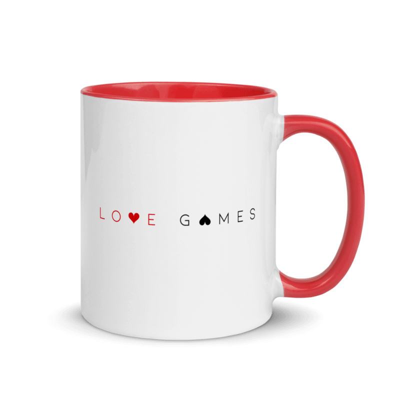 Love Games Mug - Red and White product image (1)