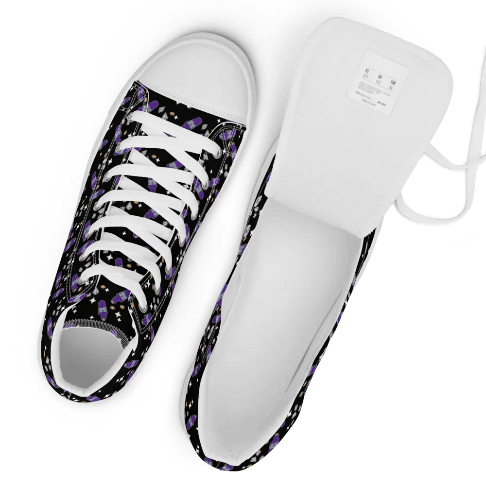 Purple Drink & Wares - High Top Sneakers product image (1)