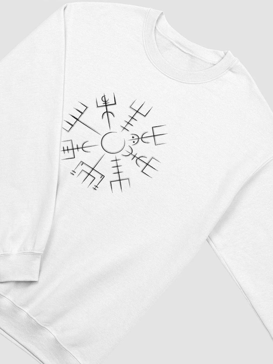 Vegvisir Compass Unisex Sweatshirt Light product image (4)