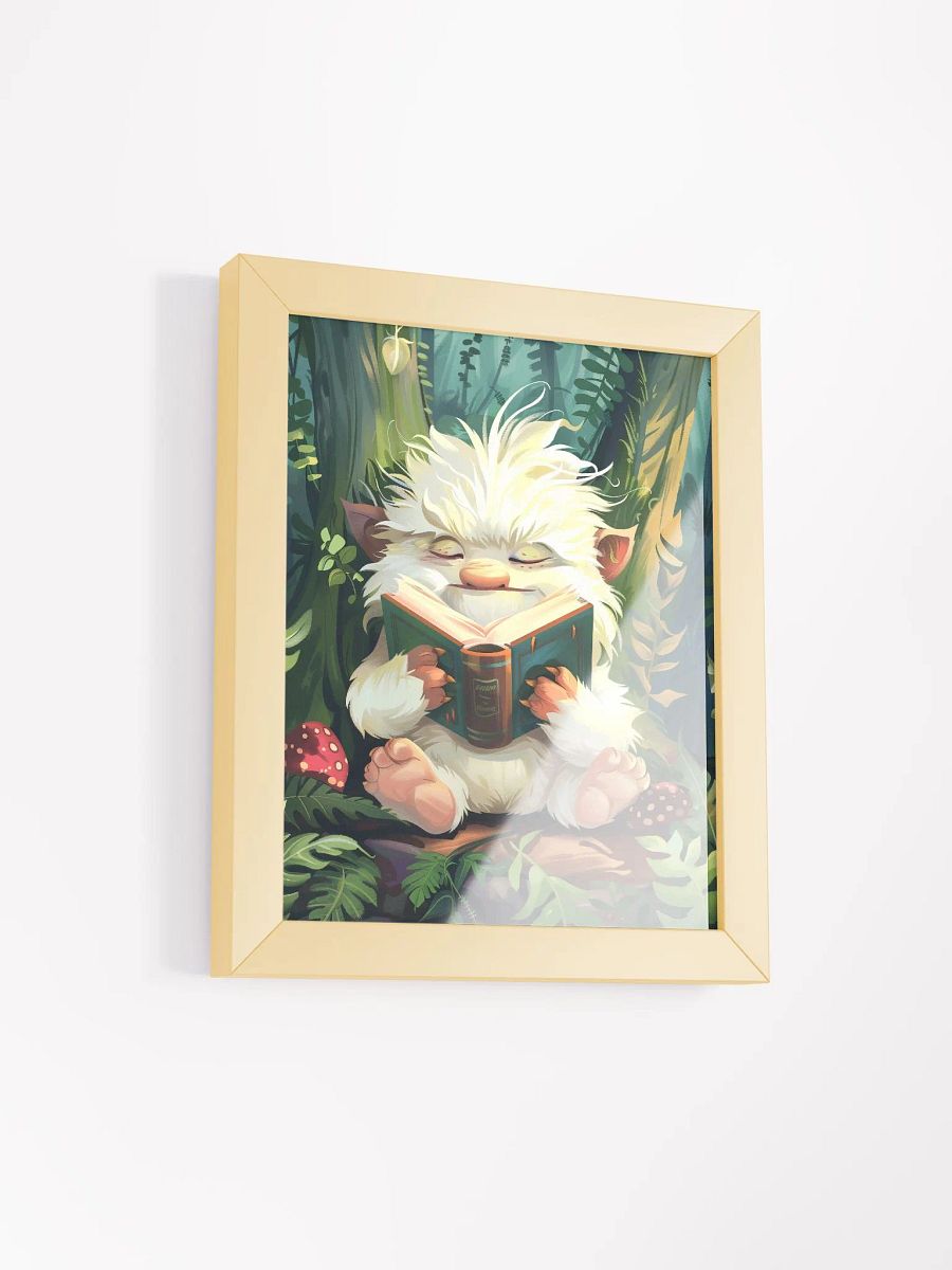 Poster encadré Troll Blanc product image (14)