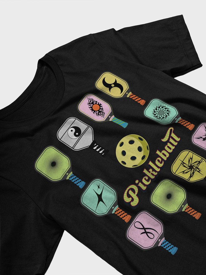 Pickleball Paddle Vibrant Collection T-shirt product image (2)