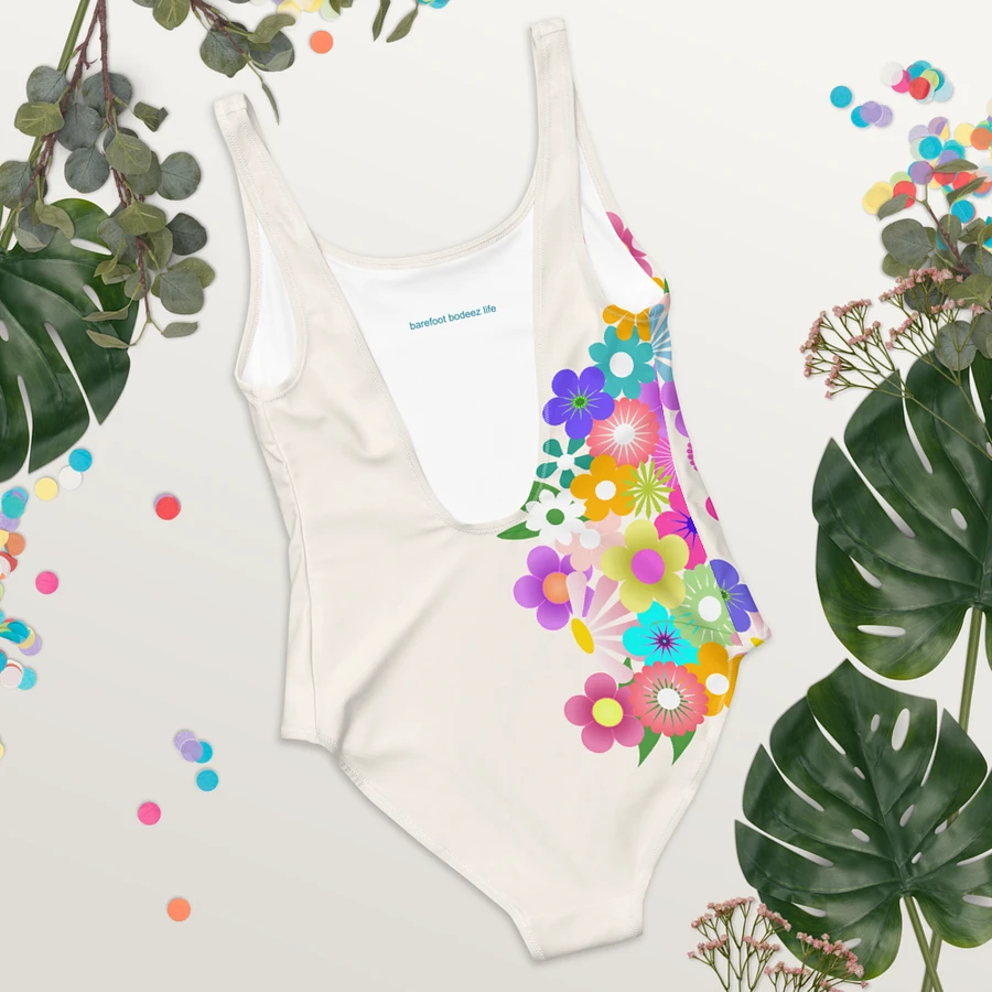 Flower Bloom Cream Swimsuit product image (5)