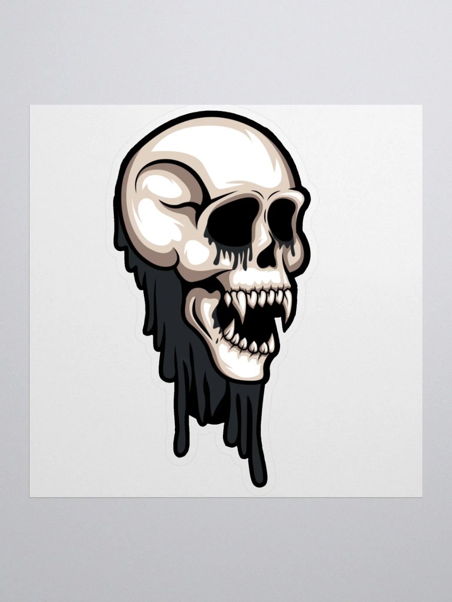 Def-Zombie Skull Sticker product image (1)
