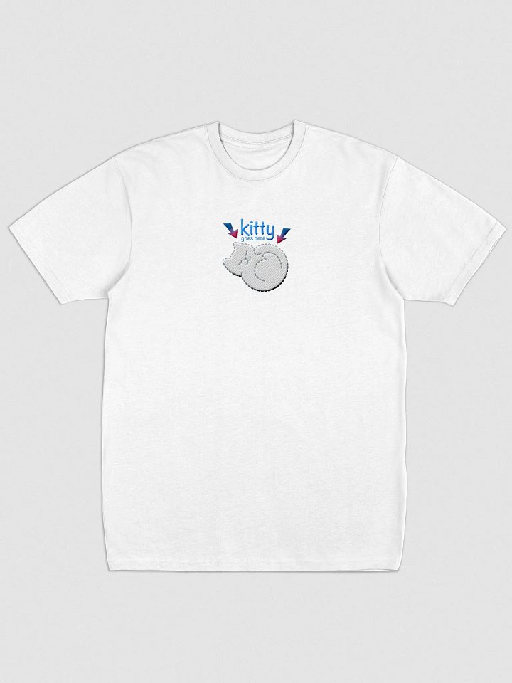 KITTY goes HERE! • men's premium heavyweight tee by Cotton Heritage product image (1)