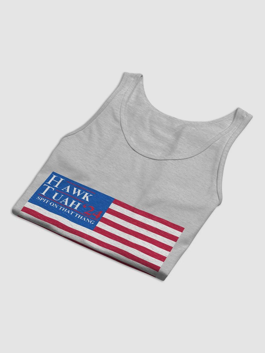 The Hawk-Tuah '24 Spit on that Thank Flag Men's Tank product image (3)