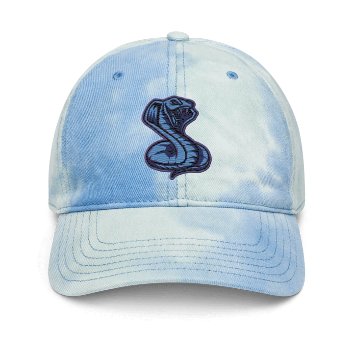 Snek Tie Dye Cap - cloud product image (1)