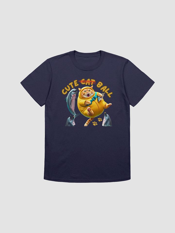 'Cute Not Cat But Ball' Unisex T-Shirt🙀🐬🏐 product image (29)