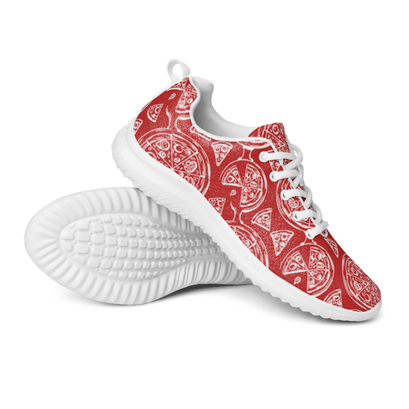 Pizza Athletic Shoes Red/White Male product image (5)