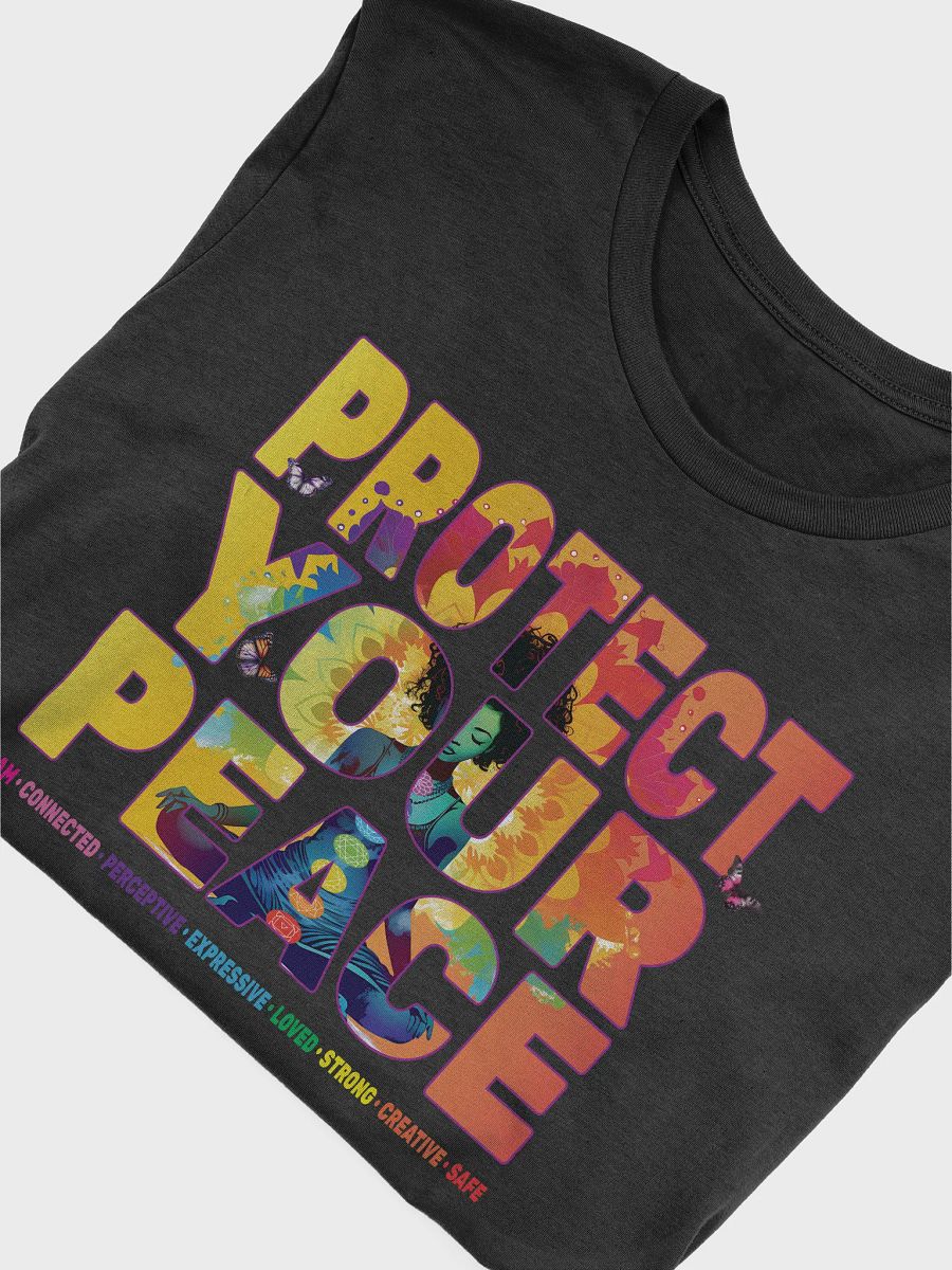 African American Woman Protect Your Peace 7 Chakra Meditation Yoga Pose Spirituality product image (7)