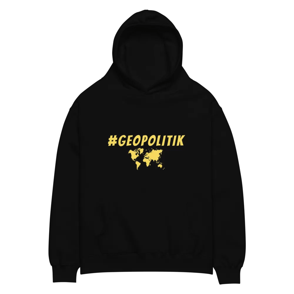 FELPA CON CAPPUCCIO #GEOPOLITIK product image (2)