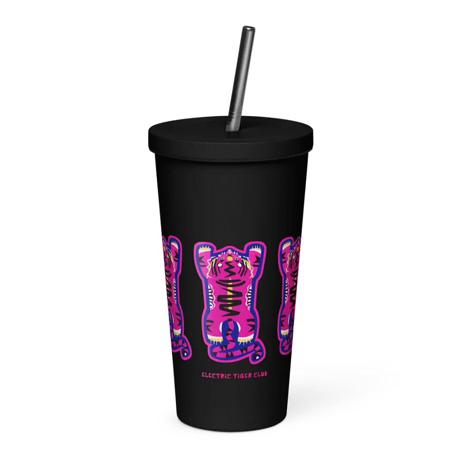 Pink Electric Tiger - Insulated Tumbler product image (2)