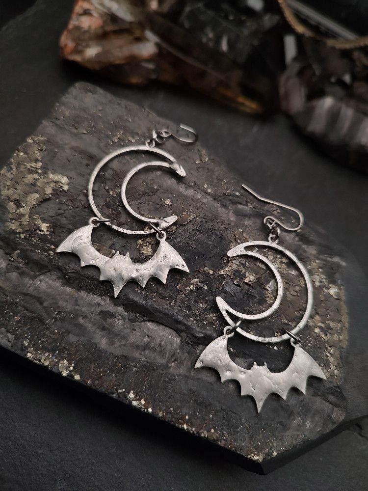 Earrings Bats - Batty Moons product image (1)