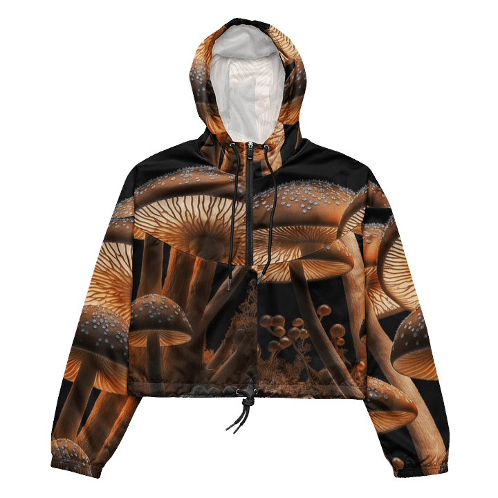 Mystical Mushroom Dance Women's Windbreaker product image (2)