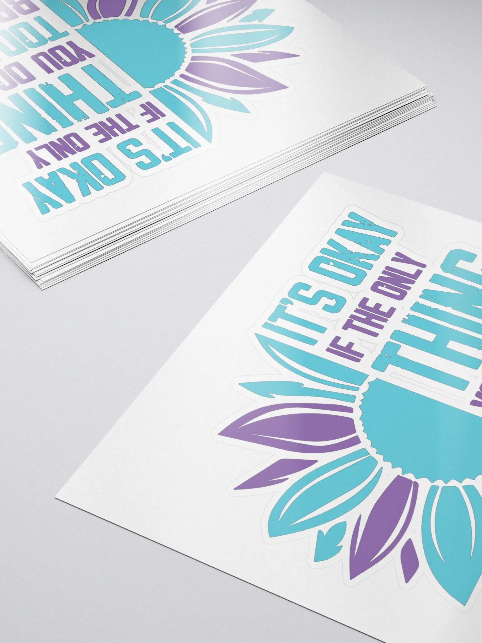 "Breathe" Kiss-Cut Sticker product image (4)