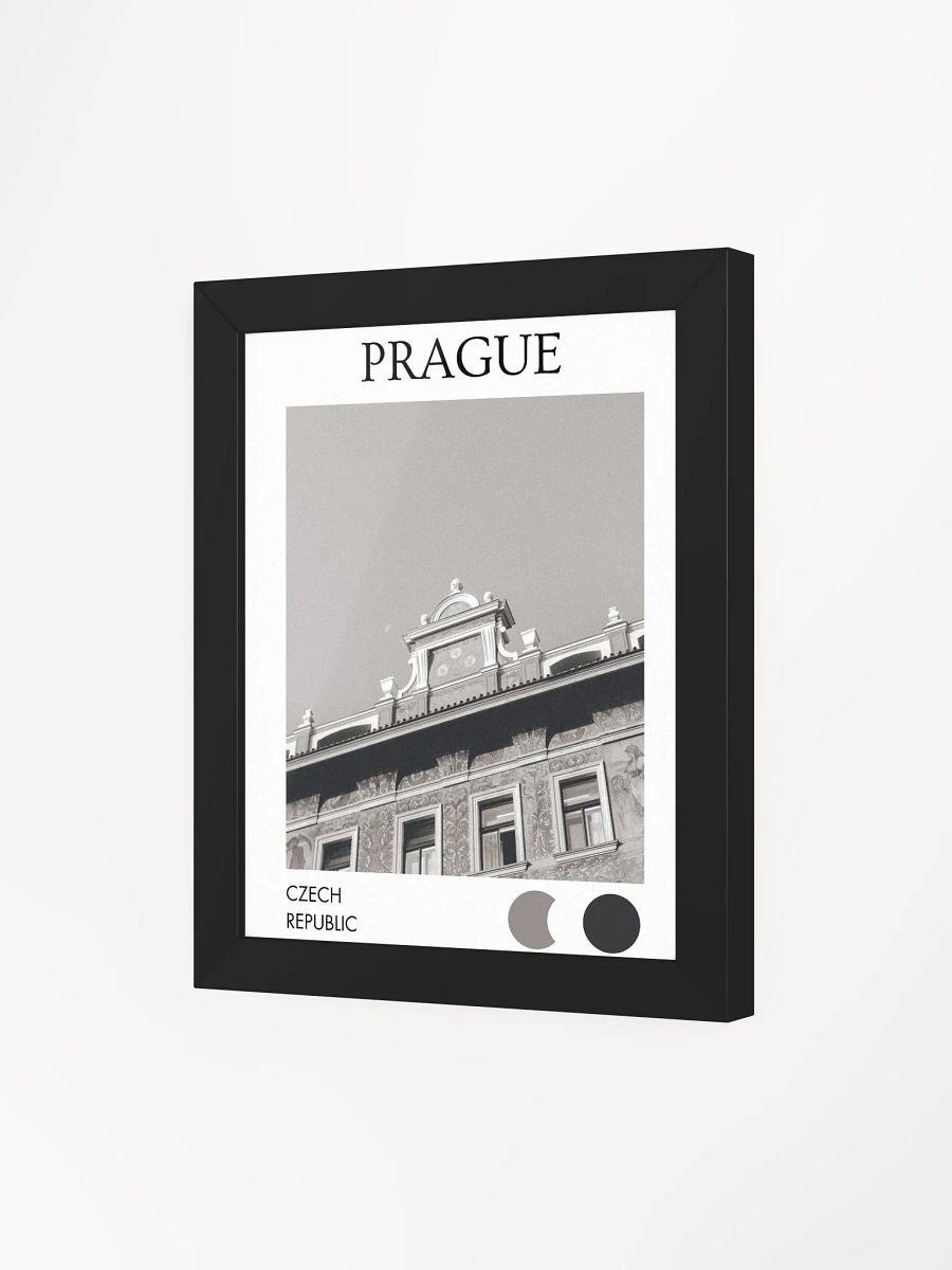 Buildings of Prague III - Black & White / Framed product image (3)