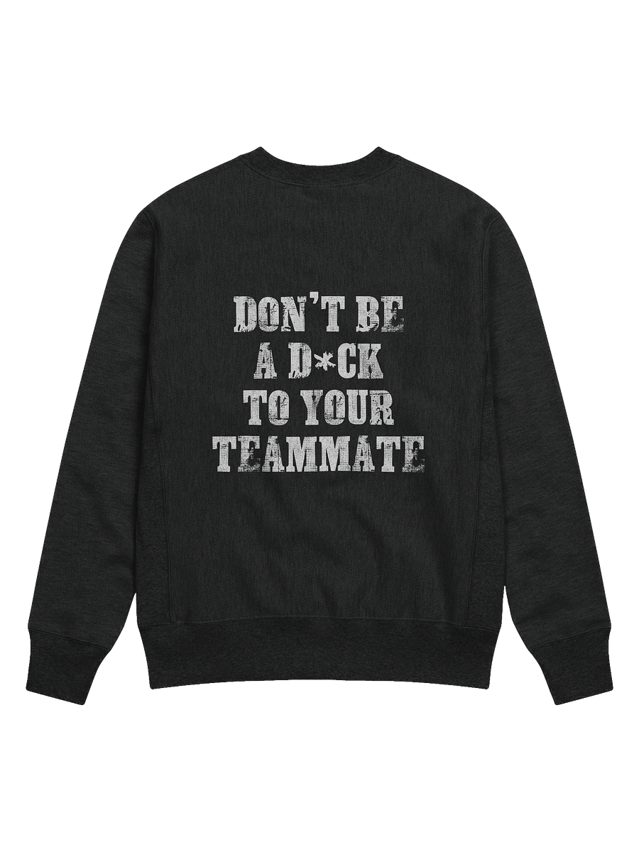 Make Friends Not Enemies Champion® Sweatshirt product image (2)