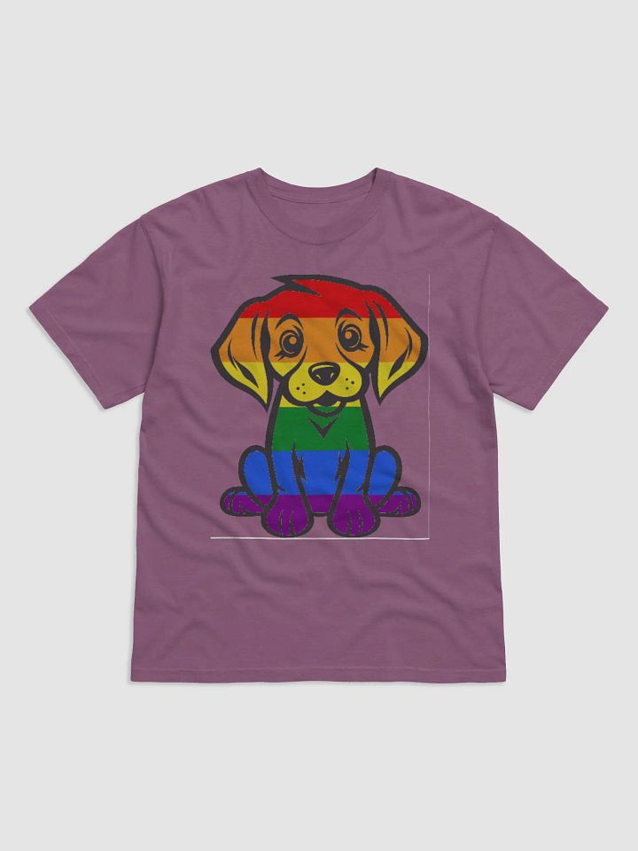 Rainbow Pride Puppy Men's T-Shirt product image (8)