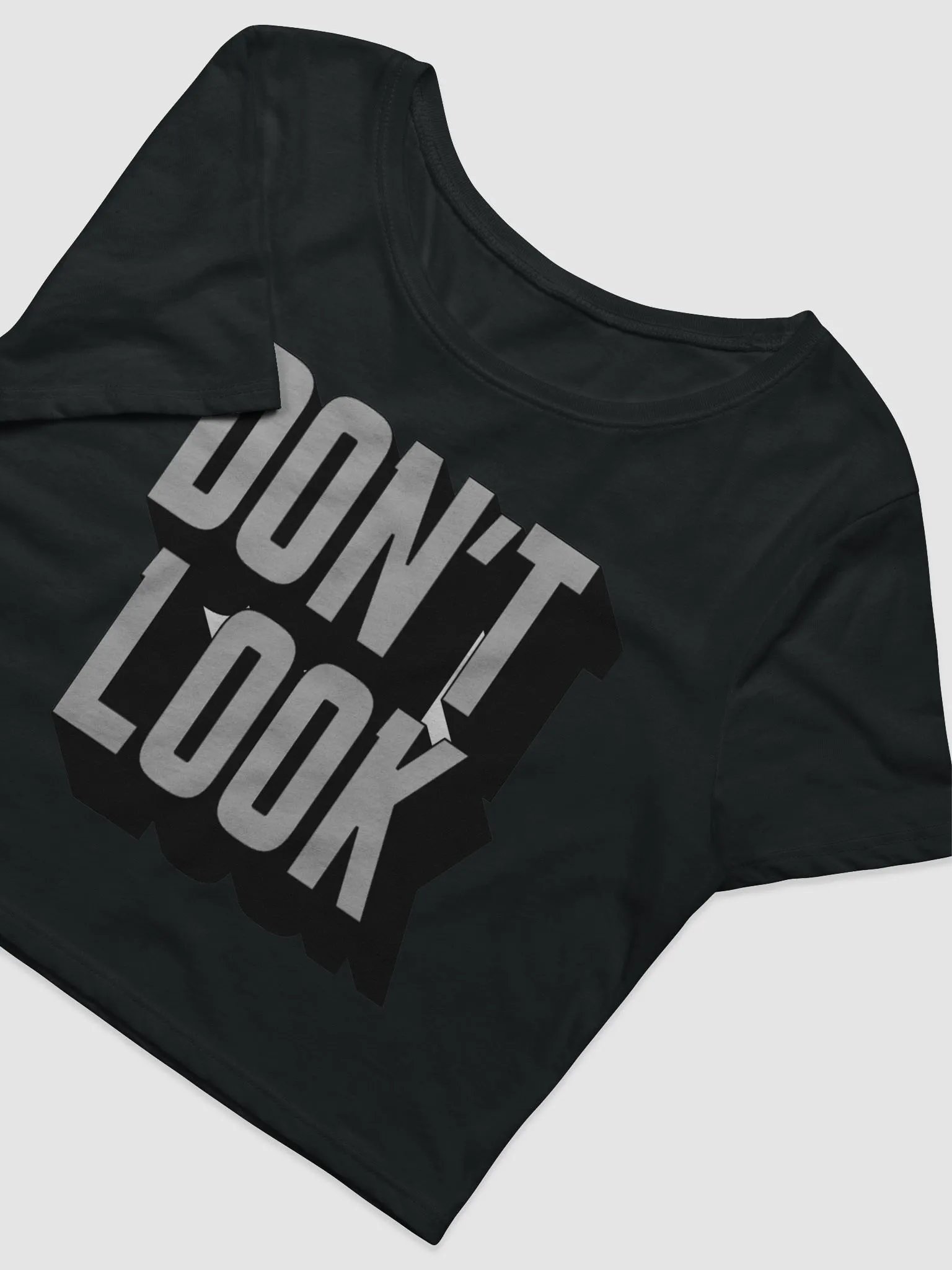 Enigmatic Message Women's Crop Tee product image (5)