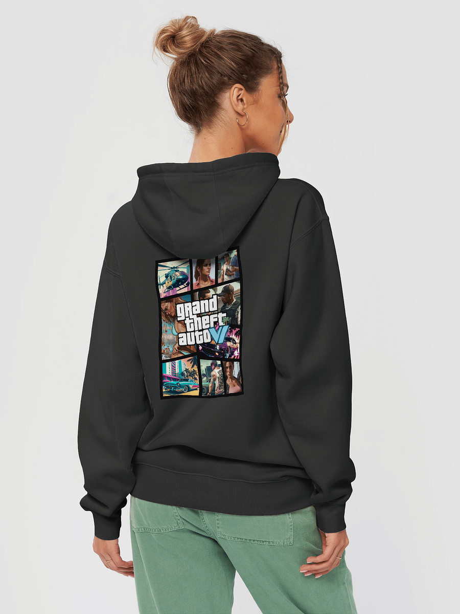GTA VI Premium Unisex Pullover Hoodie [Backside Print] product image (1)