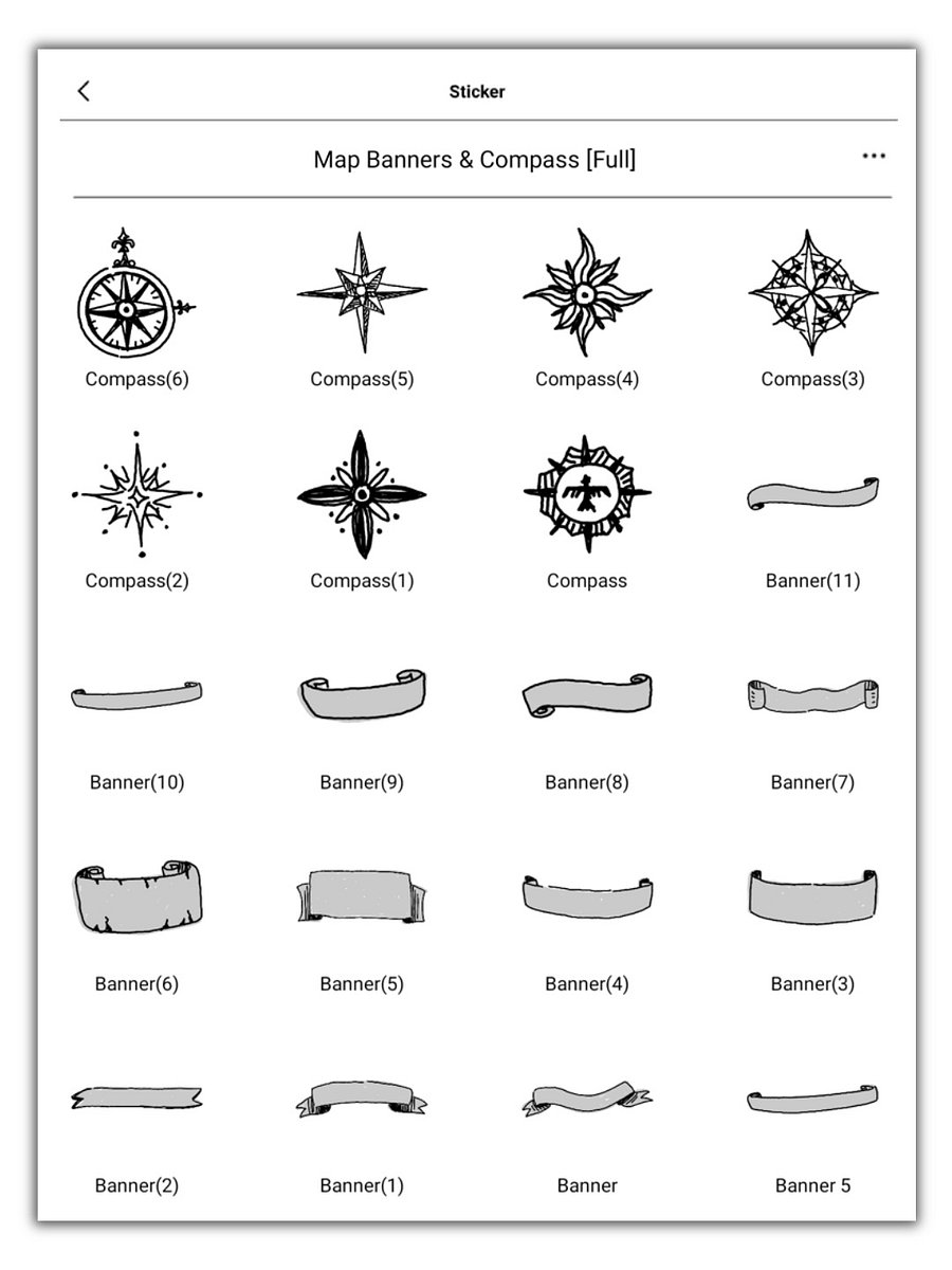Simple Fantasy Map Stickers [FULL VERSION] product image (3)