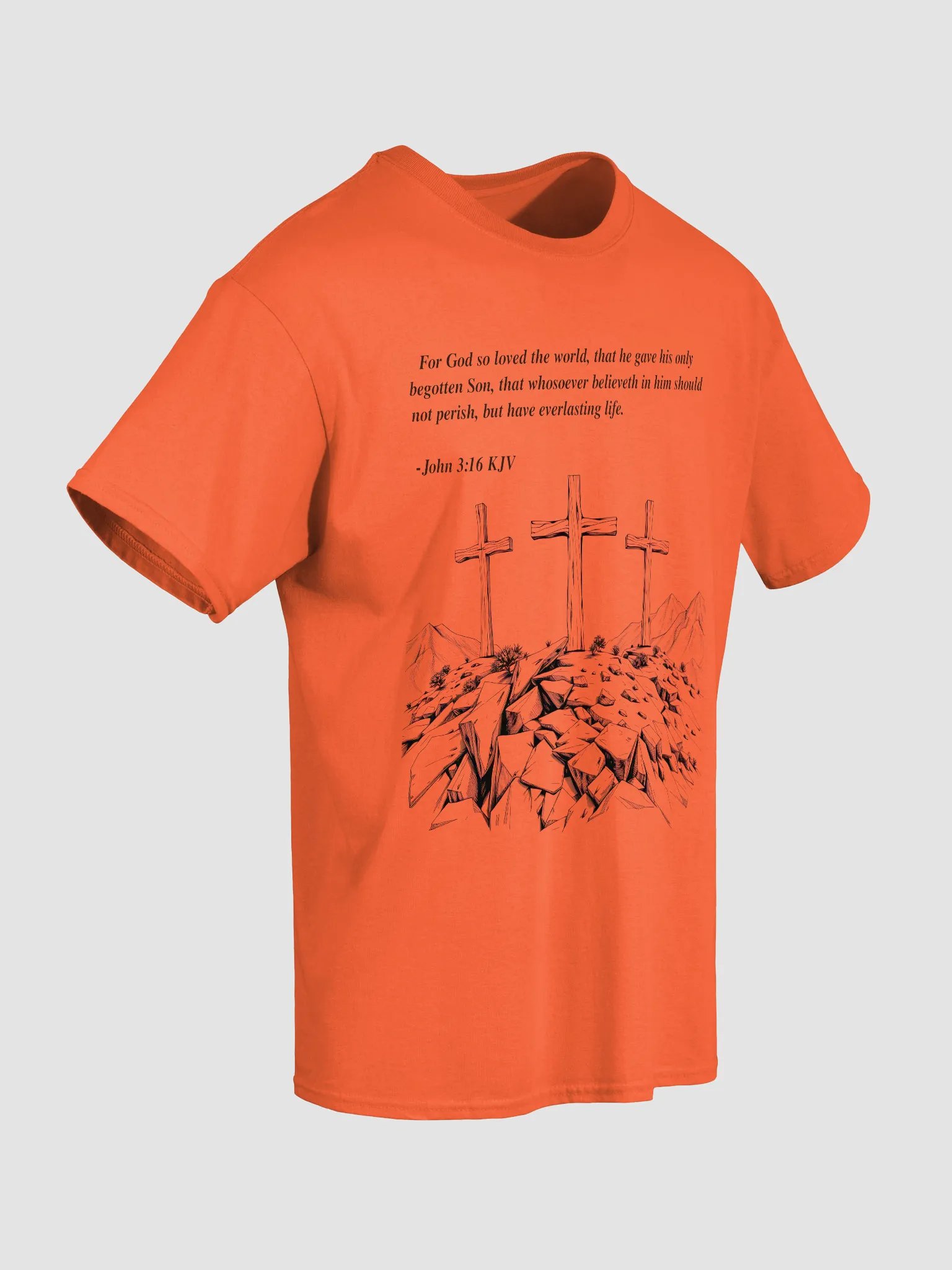 Gildan Heavyweight Tee-John3:16-B product image (3)