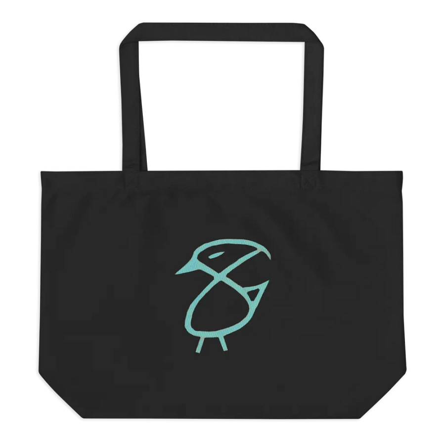 Blue Cat Organic Tote Bag product image (2)