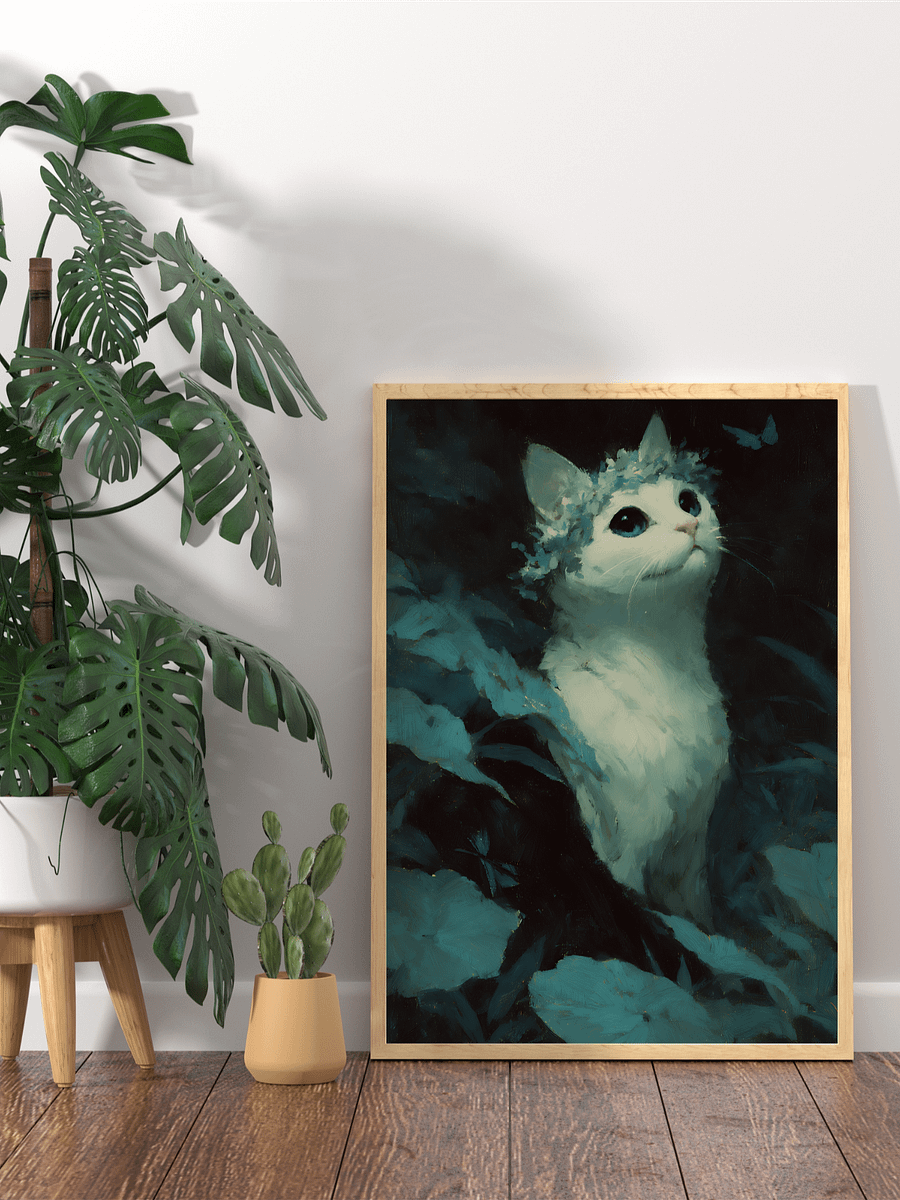 Moonlit Whisper - Enigmatic Forest Art product image (3)