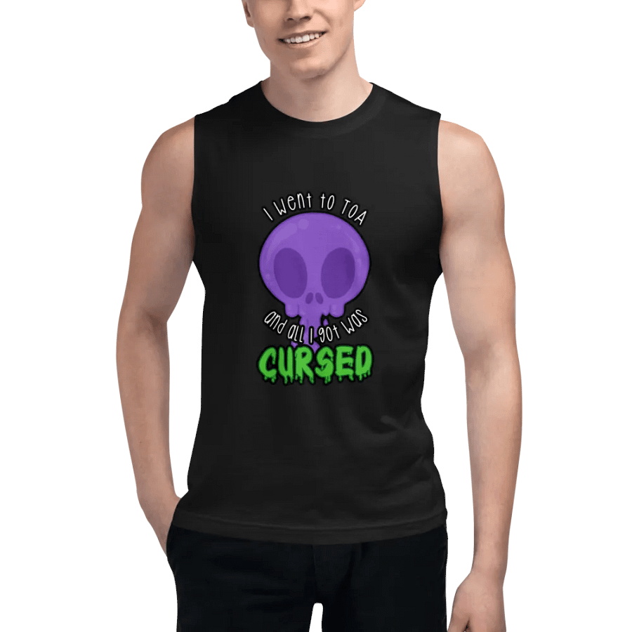 All I Got Was Cursed - Warlock - Men's Style Muscle Tank product image (5)