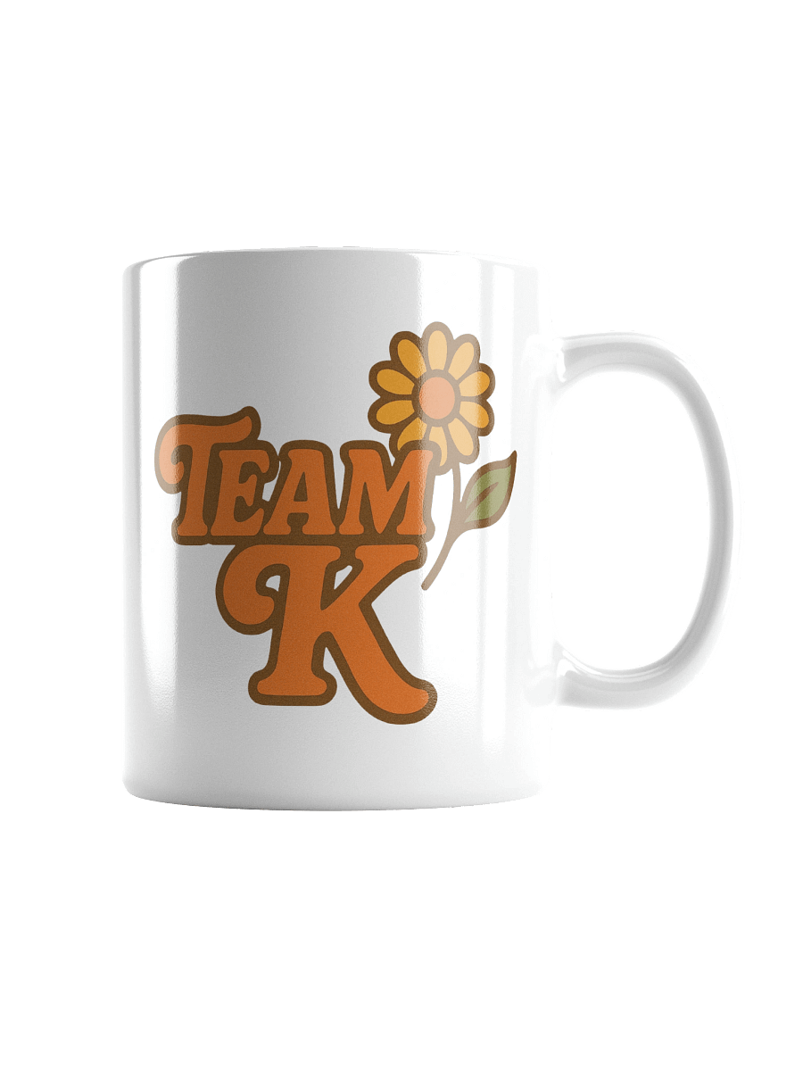 Team K 1970's White Mug product image (1)